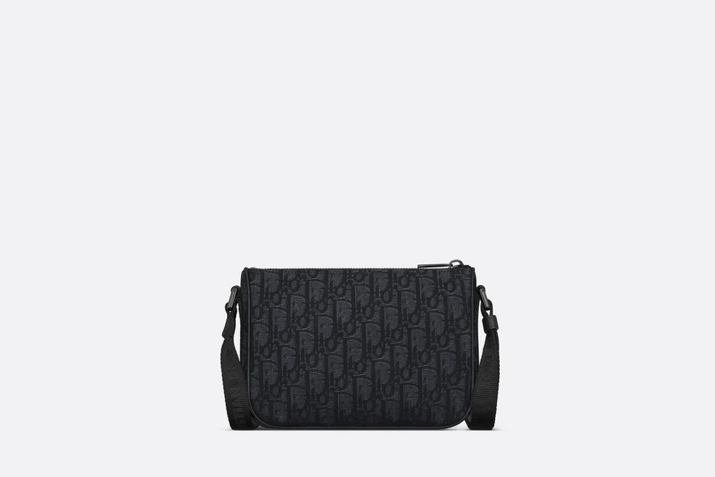 Dior 8 Mini Bag With Strap  Black Dior Oblique Jacquard  Dior Couture