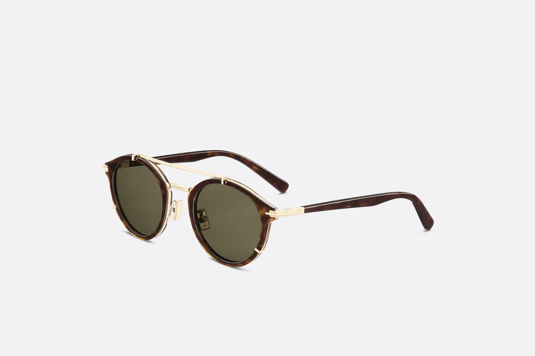 DiorBlackSuit R7U BioAcetate Brown Tortoiseshell Effect Pantos Sungl Dior