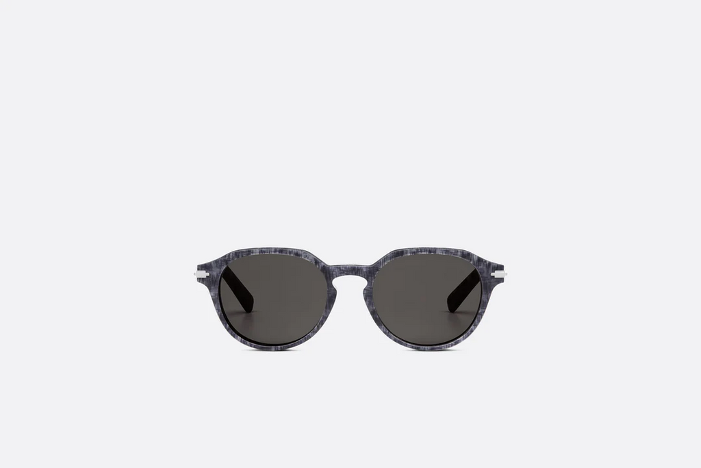 DiorBlackSuit R2I _ Denim Blue-Effect Pantos Sunglasses _ Dior Couture