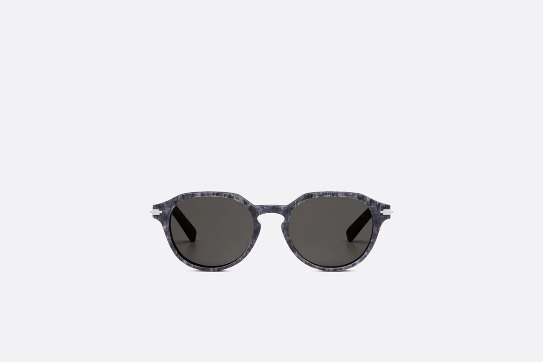 DiorBlackSuit R2I _ Denim Blue-Effect Pantos Sunglasses _ Dior Couture