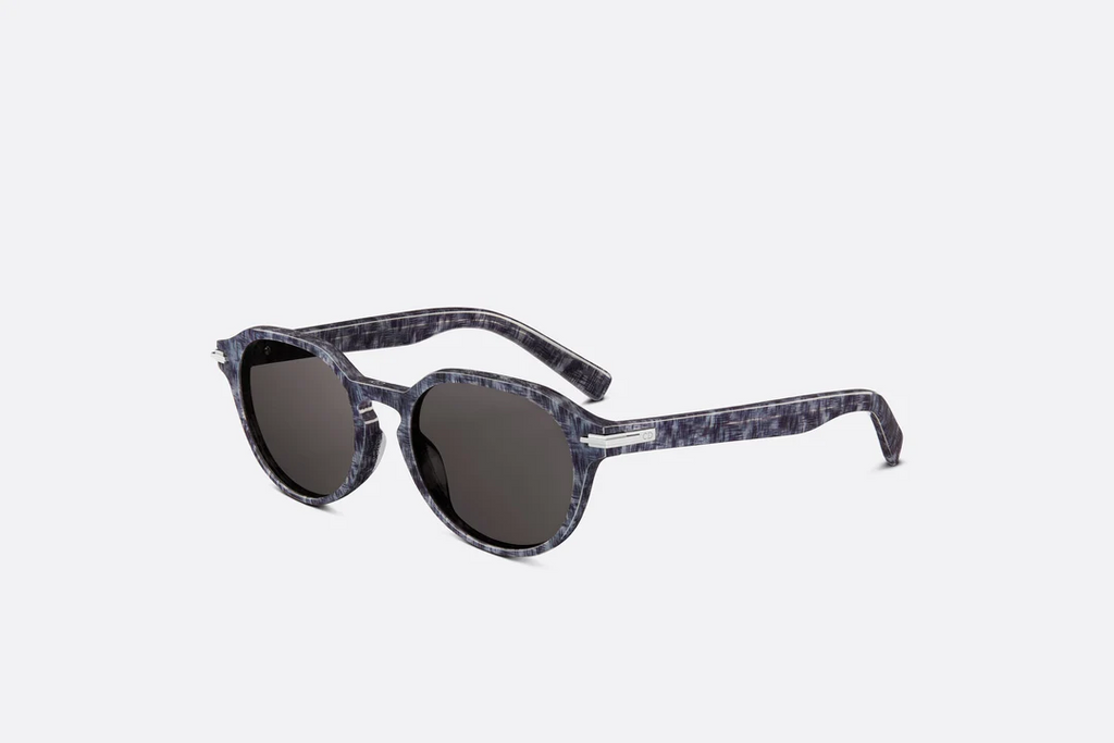 DiorBlackSuit R2I _ Denim Blue-Effect Pantos Sunglasses _ Dior Couture