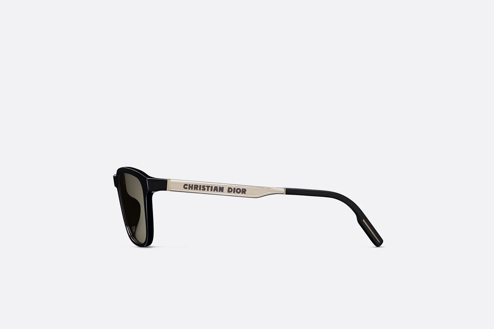 DiorTag SU Black Rectangular Sunglasses Dior