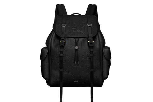 Large Dior Hit The Road Backpack  Black Maxi Dior Gravity Leather and  Dior Couture