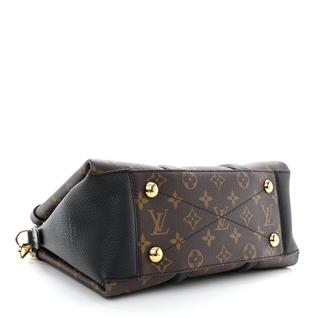 LOUIS VUITTON Monogram Soufflot BB Black