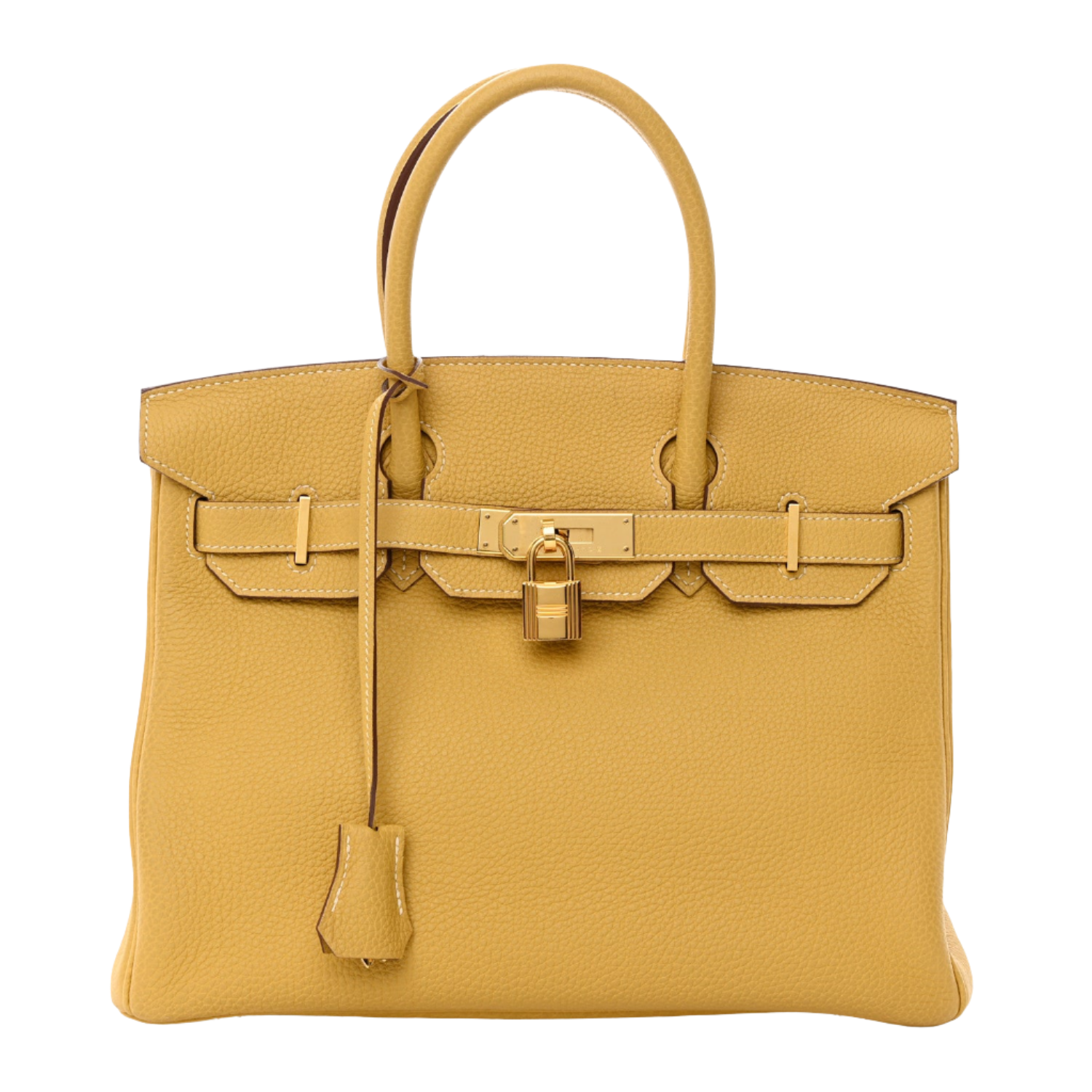 HERMES Togo BIRKIN 30 Curry