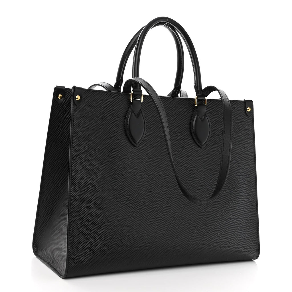 LOUIS VUITTON Epi Onthego MM Black