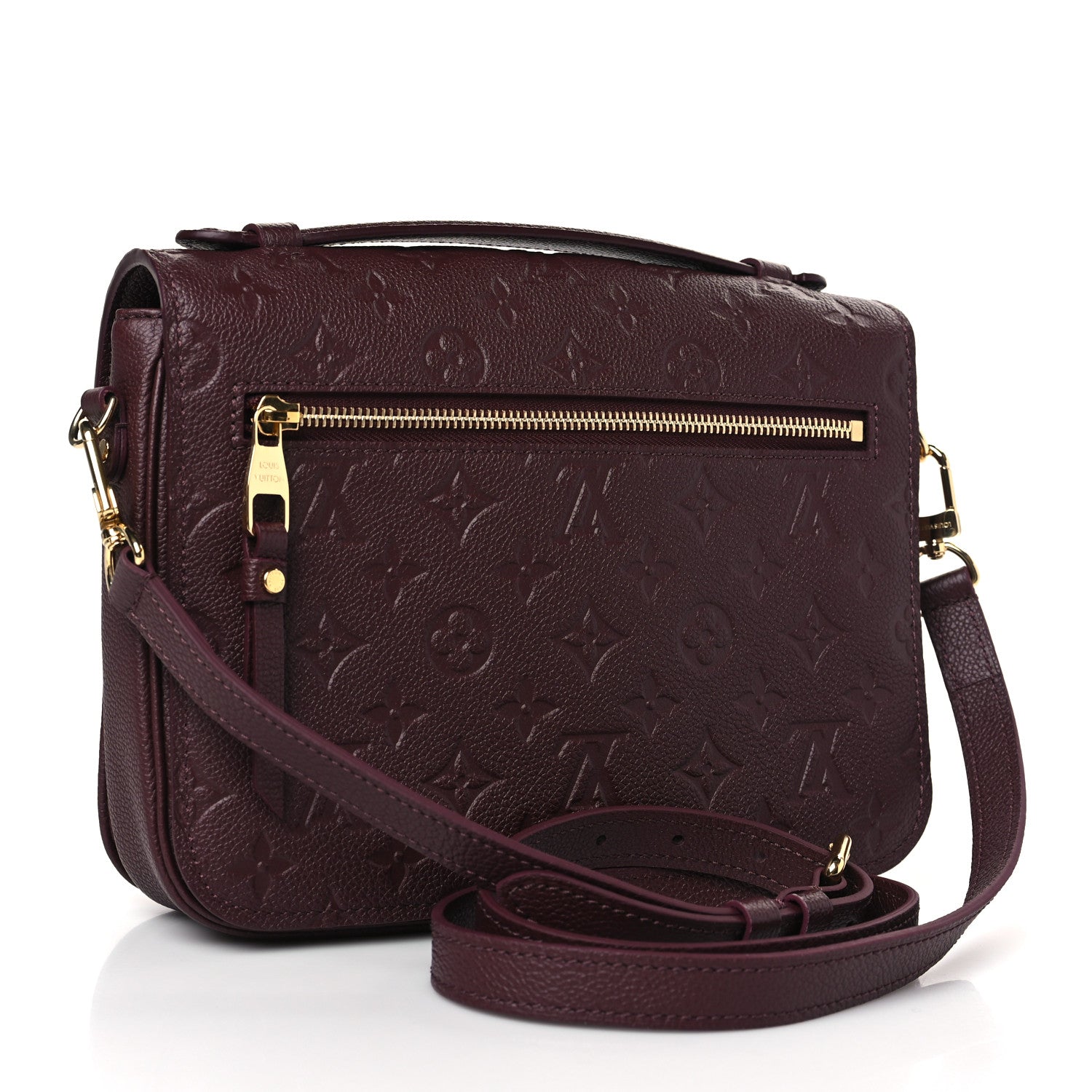 LOUIS VUITTON Empreinte Pochette Metis Wine