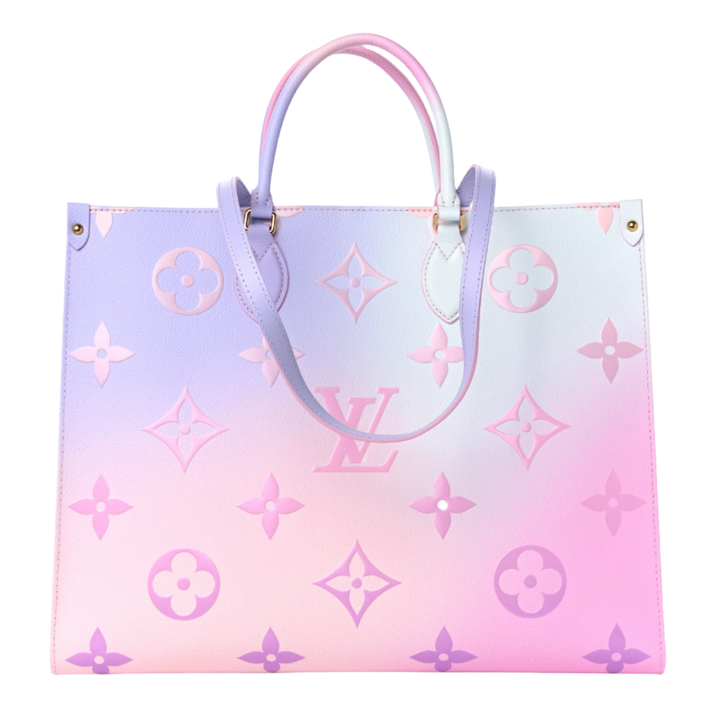 LOUIS VUITTON Monogram Giant Spring In The City Onthego GM Sunrise Pastel