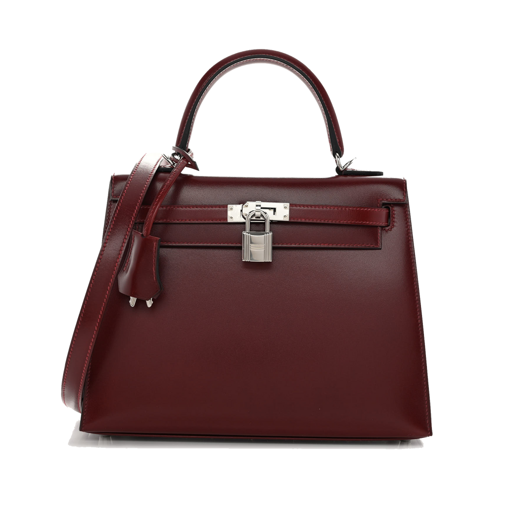 HERMES BOX KELLY SELLIER 25 ROUGE H