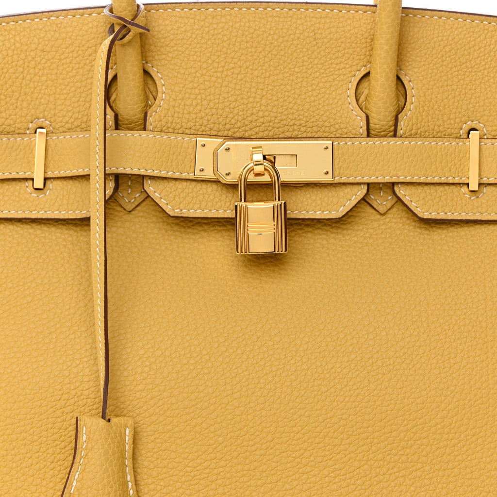 HERMES Togo BIRKIN 30 Curry