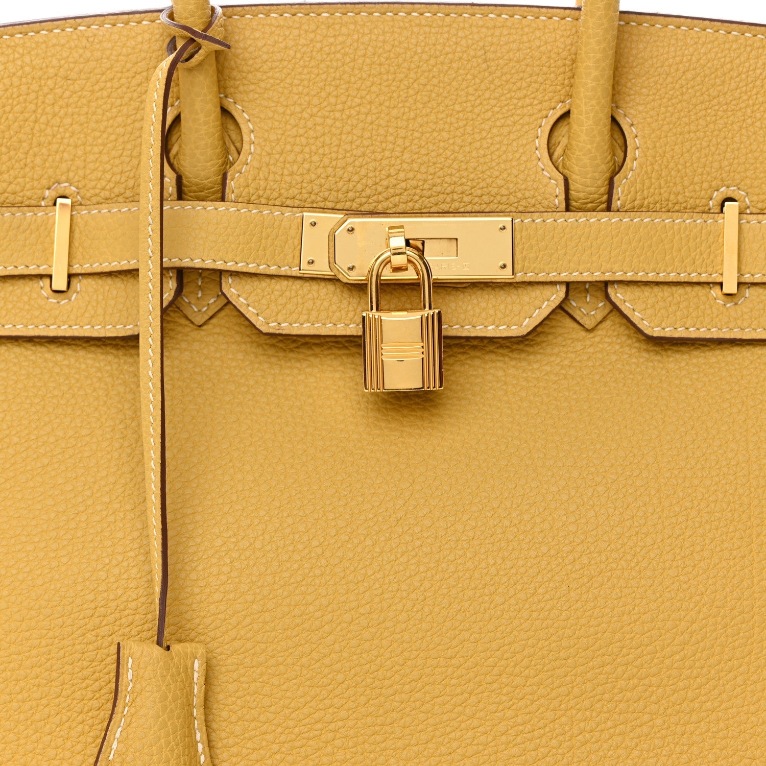 HERMES Togo BIRKIN 30 Curry