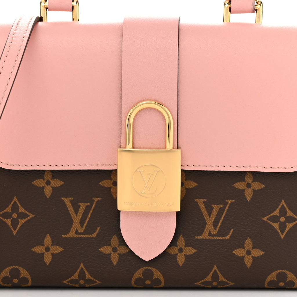 LOUIS VUITTON Monogram Locky BB Rose Poudre