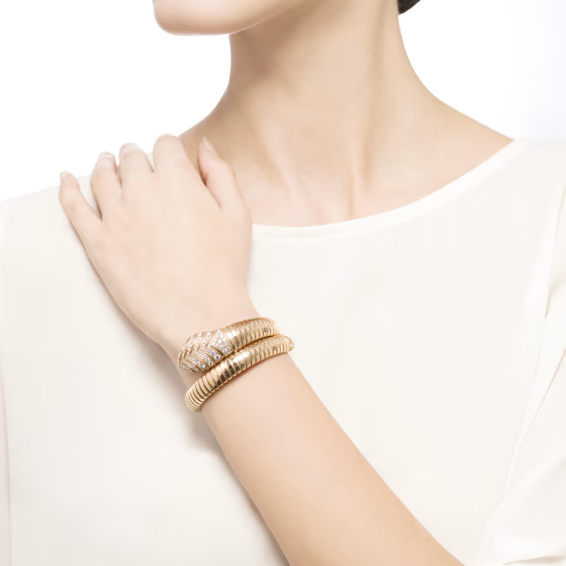 BVLGARI SERPENTI BRACELET ROSE GOLD