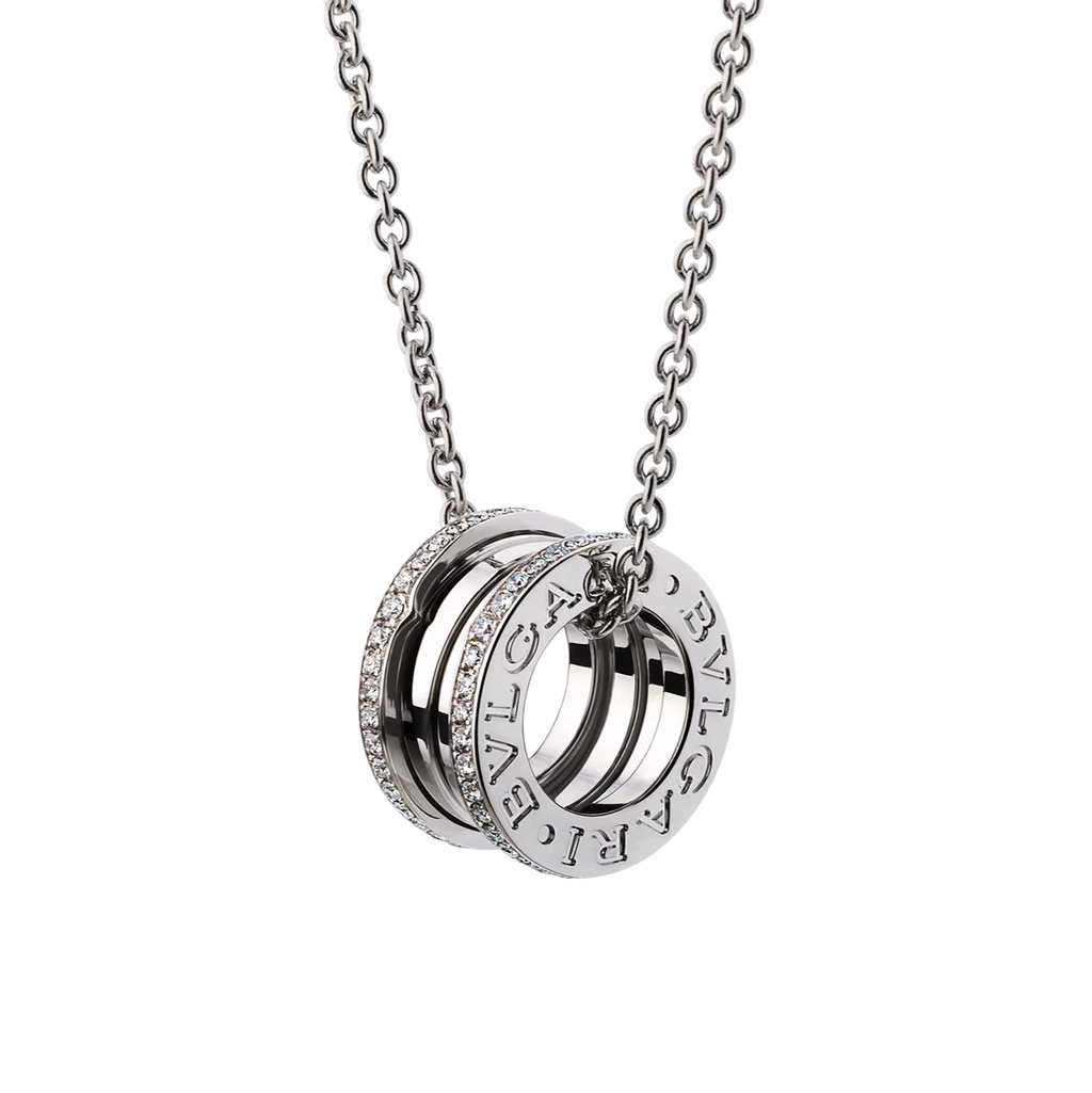 BVLGARI NECKLACE WHITE GOLD
