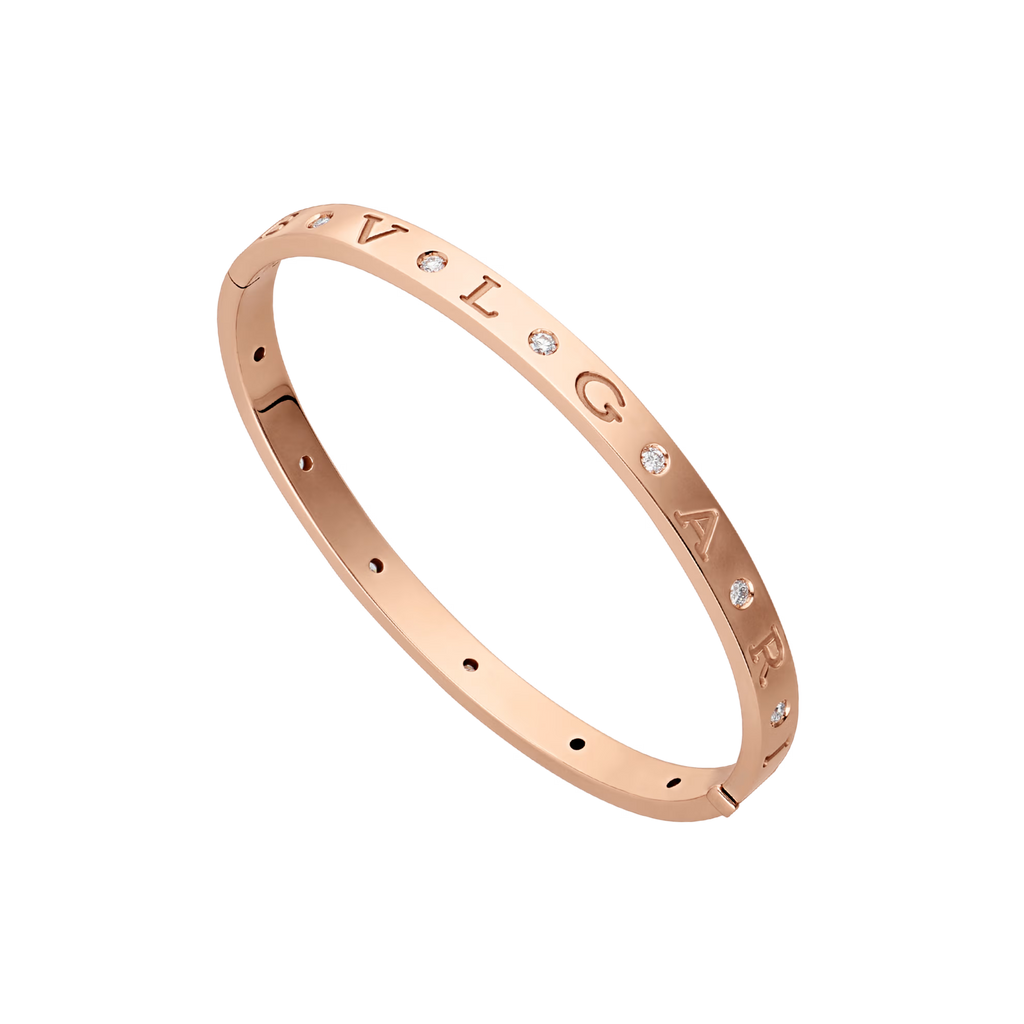BVLGARI ZERO1 BRACELET ROSE GOLD BRACELETS