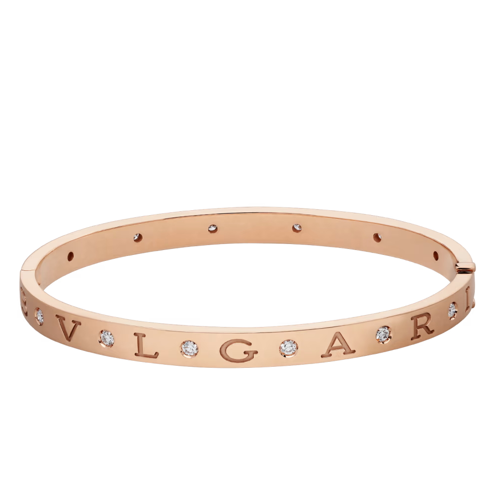 BVLGARI ZERO1 BRACELET ROSE GOLD BRACELETS
