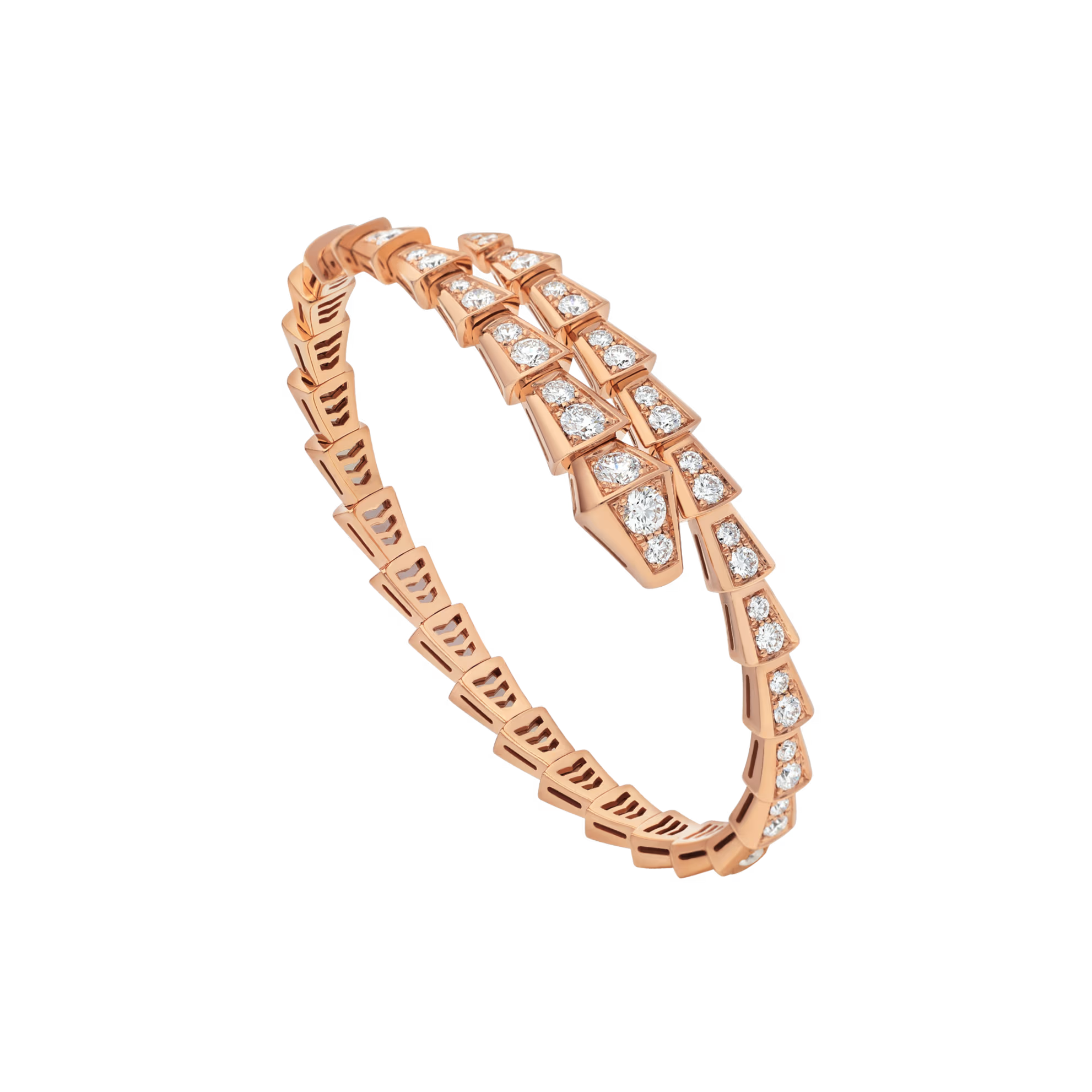 BVLGARI SERPENTI VIPER BRACELET ROSE GOLD