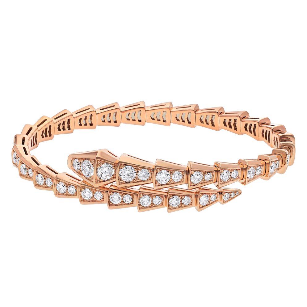 BVLGARI SERPENTI VIPER BRACELET ROSE GOLD