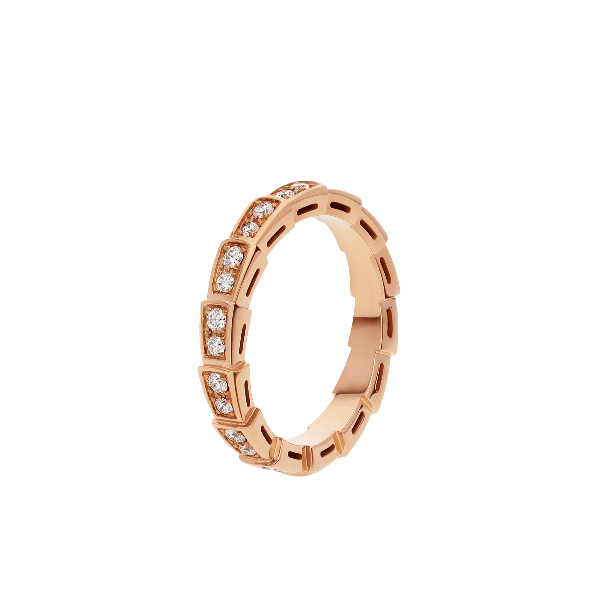 BVLGARI SERPENTI VIPER RING ROSE GOLD
