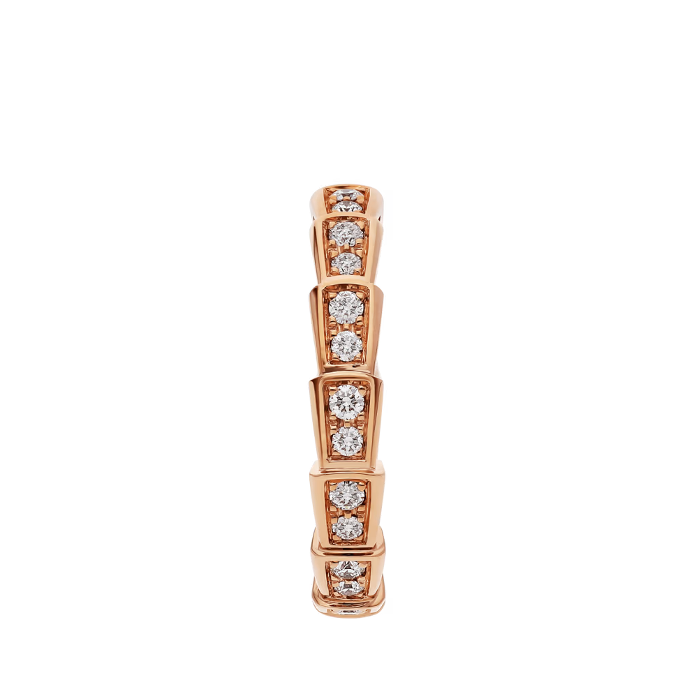 BVLGARI SERPENTI VIPER RING ROSE GOLD