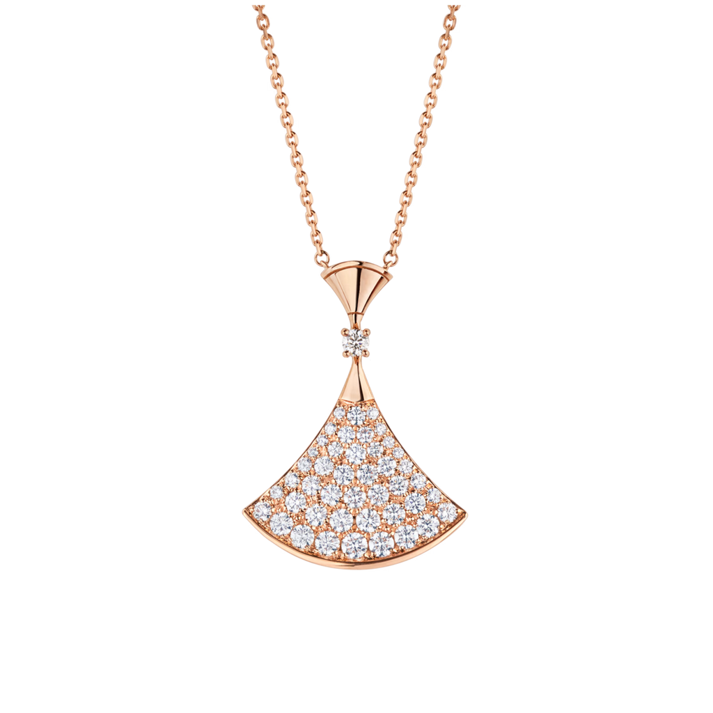 BVLGARI DIVAS DREAM NECKLACE ROSE GOLD