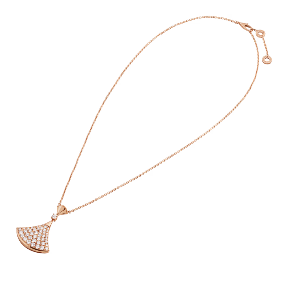 BVLGARI DIVAS DREAM NECKLACE ROSE GOLD