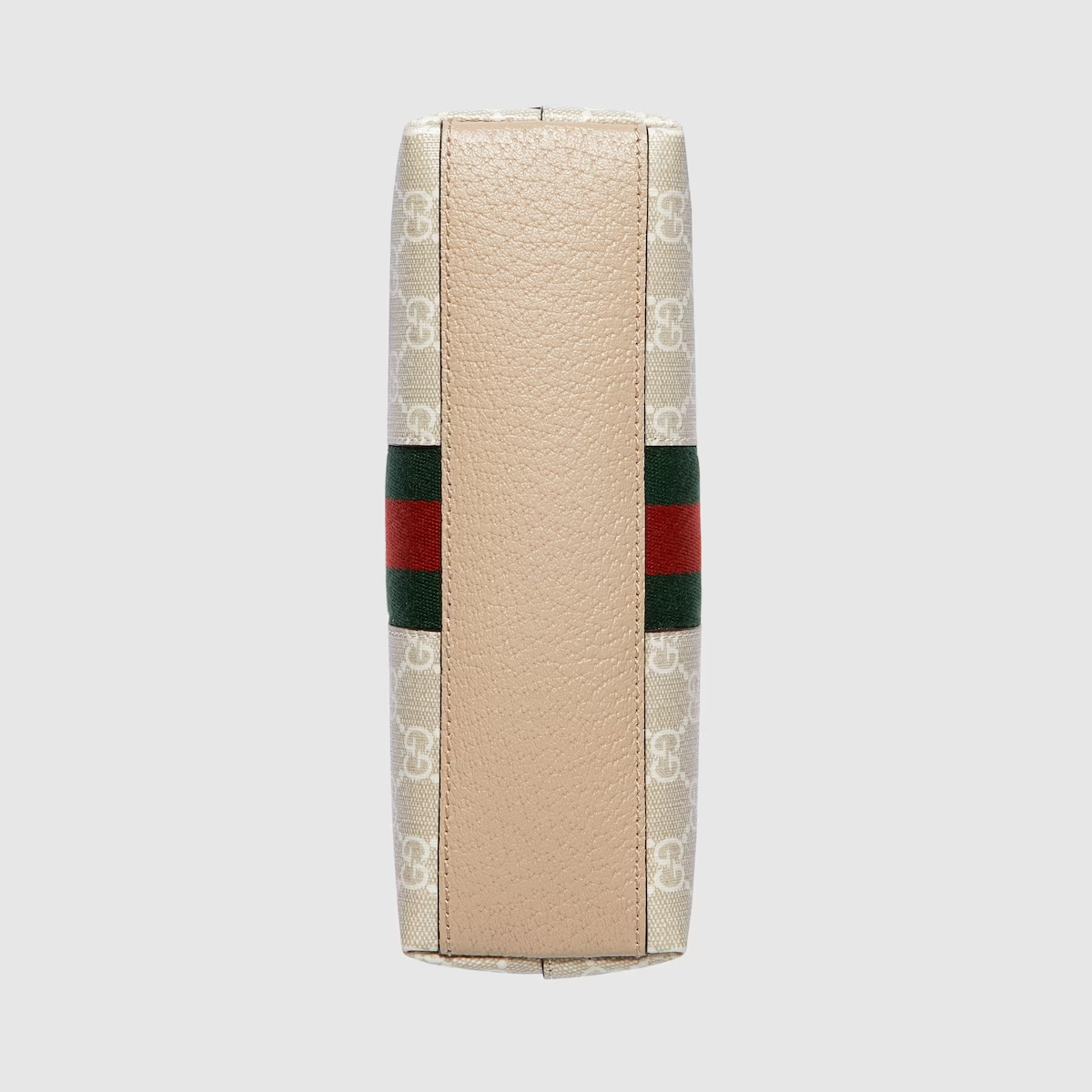 GUCCI  Ophidia small GG shoulder bag in beige and white canvas