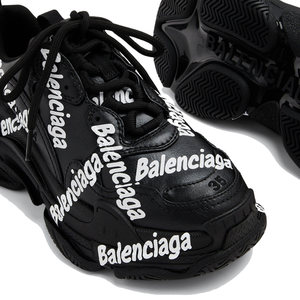 Balenciaga Triple S Logotype sneakers for Women - Black