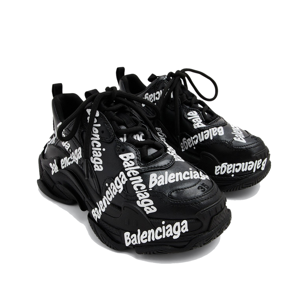 Balenciaga Triple S Logotype sneakers for Women - Black