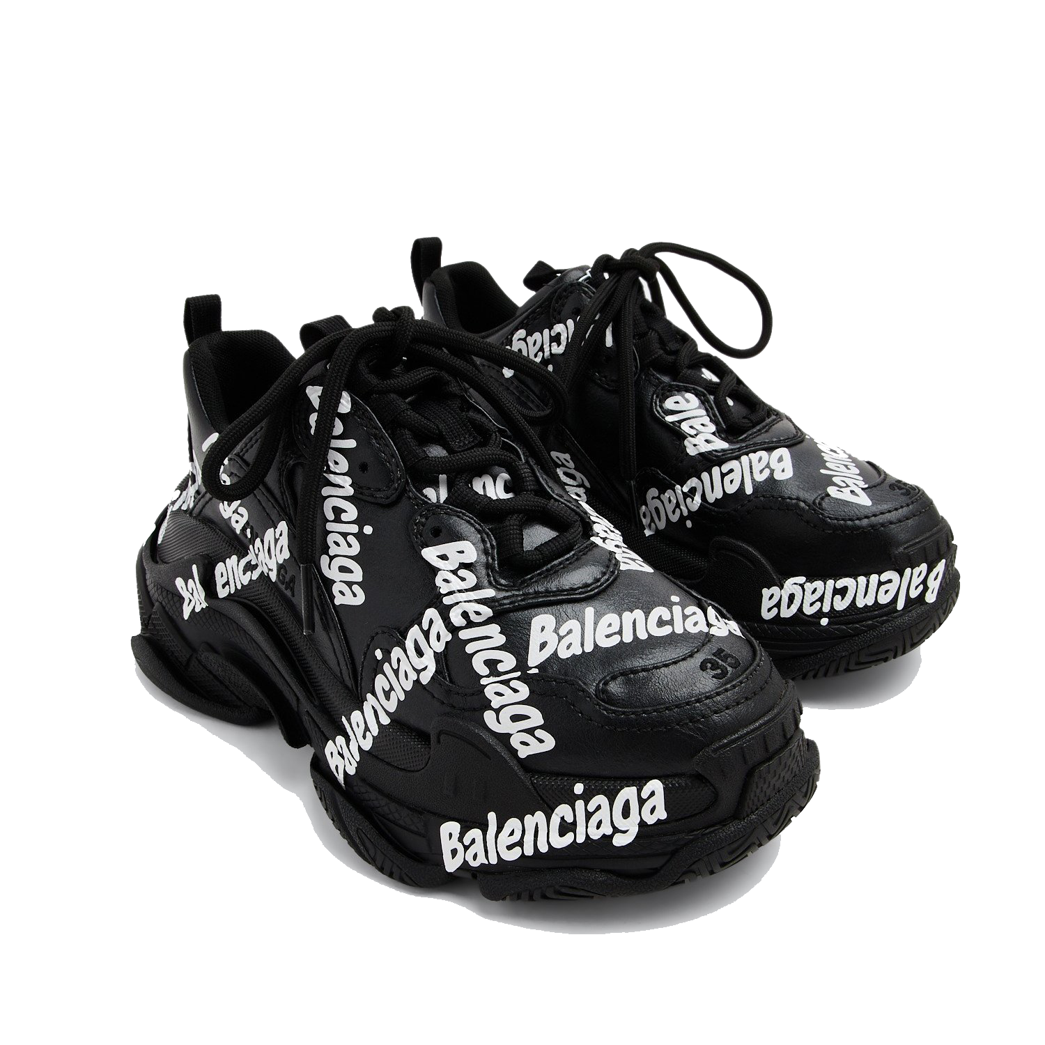 Balenciaga Triple S Logotype sneakers for Women - Black