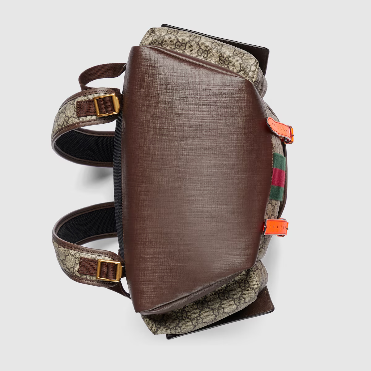 GUCCI Ophidia GG medium backpack in beige and ebony GG Supreme