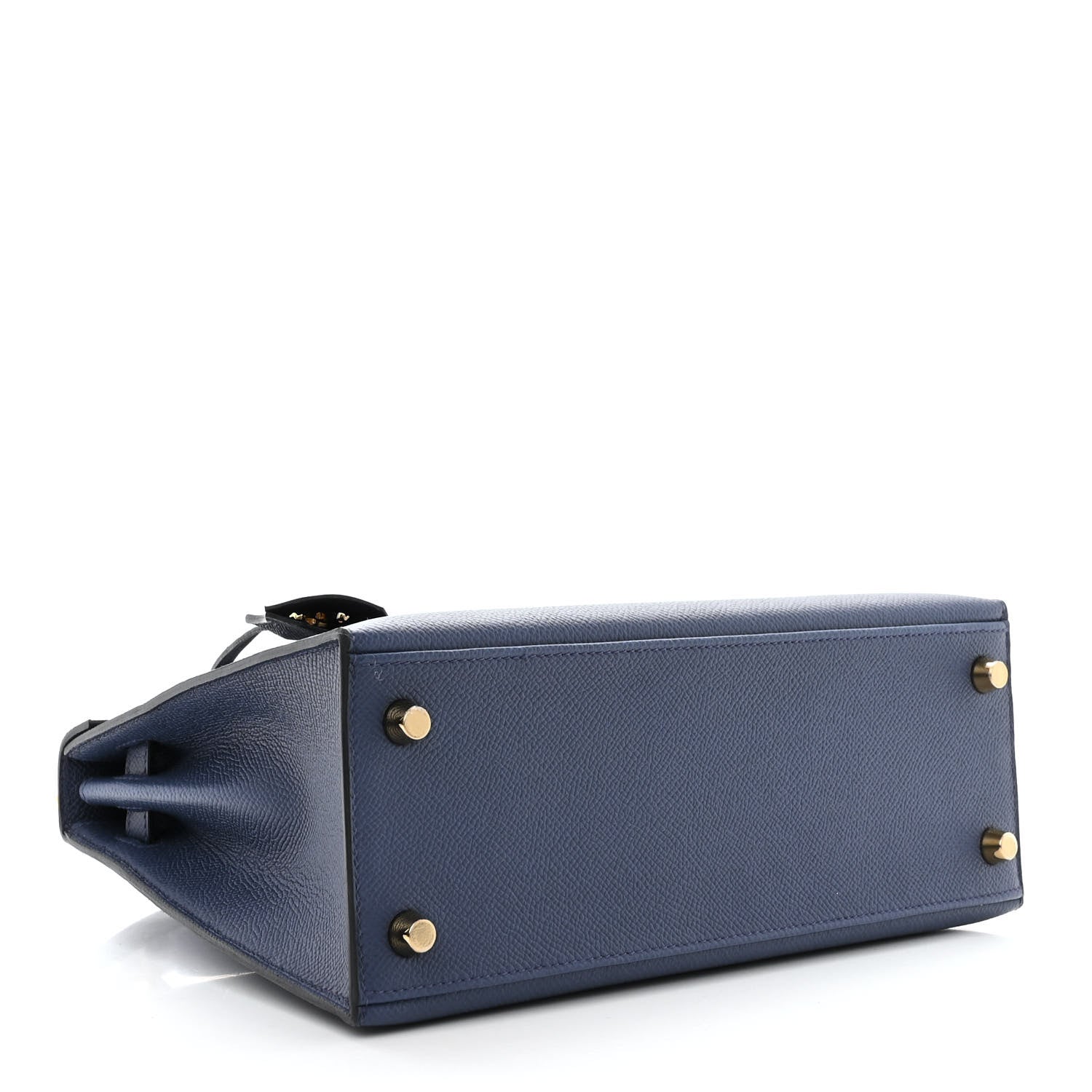 HERMES EPSOM KELLY SELLIER 25 BLEU NAVY