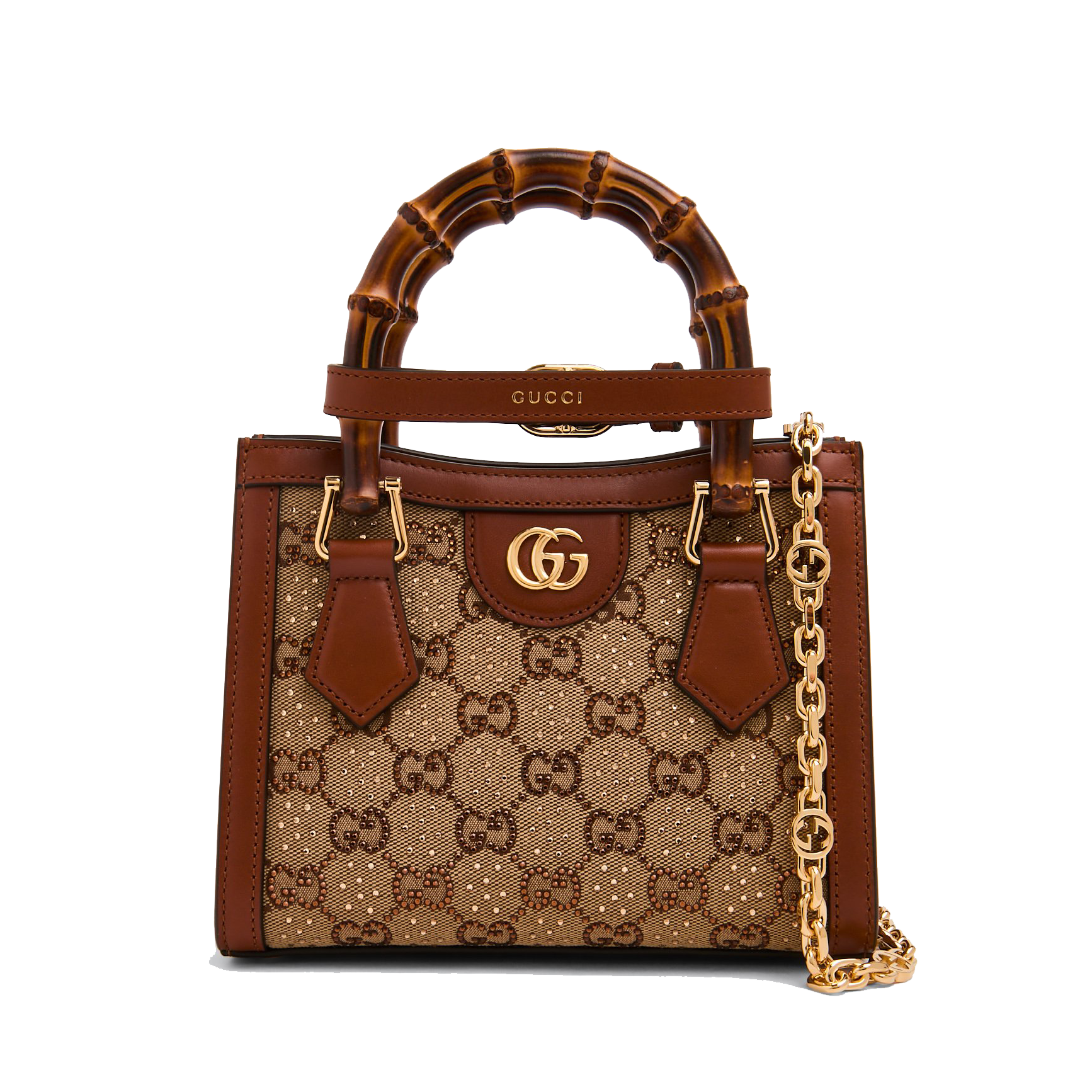 Gucci Diana mini tote bag for Women - Brown