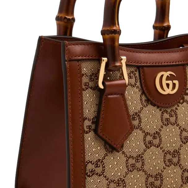 Gucci Diana mini tote bag for Women - Brown