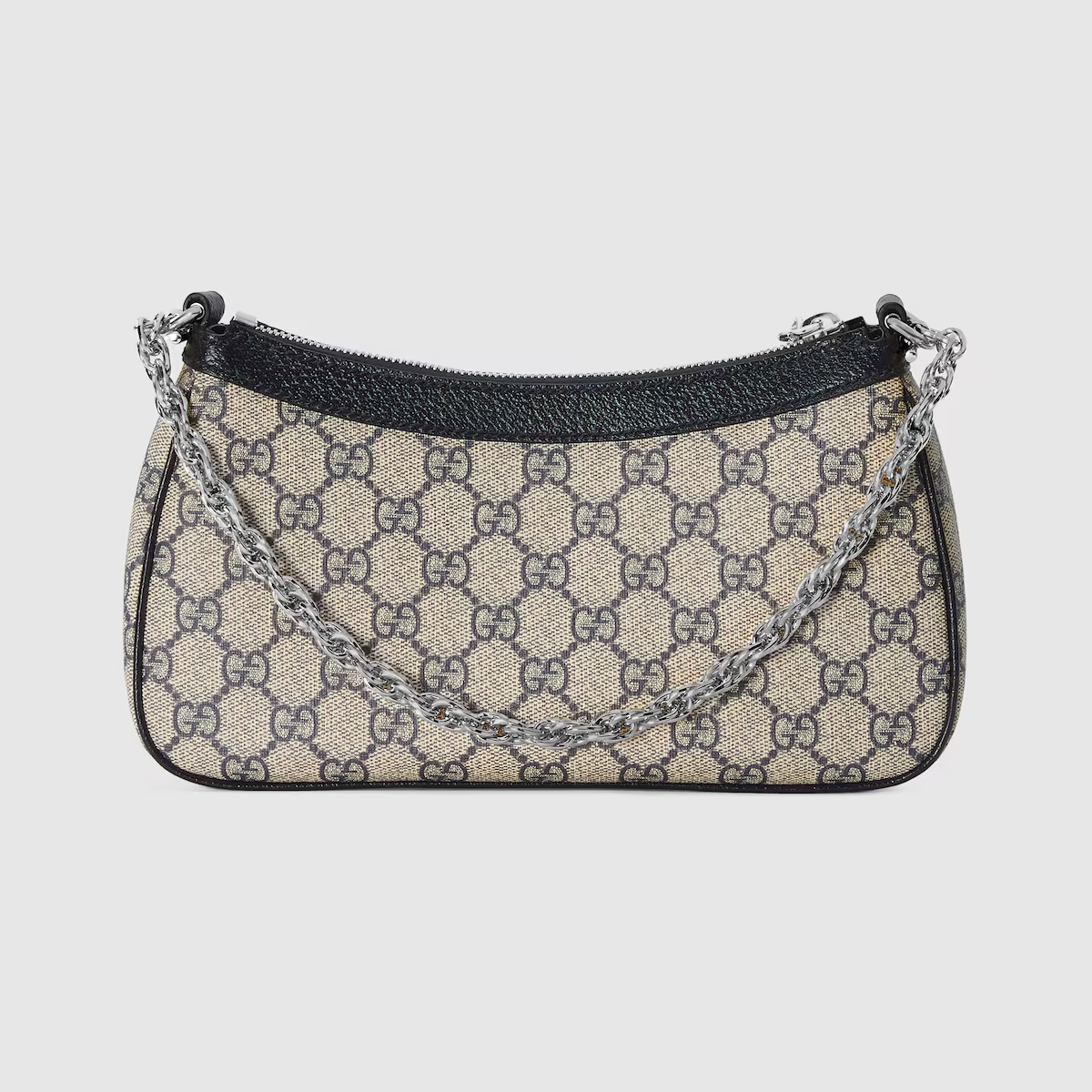 GUCCI Ophidia GG small handbag in beige and blue Supreme