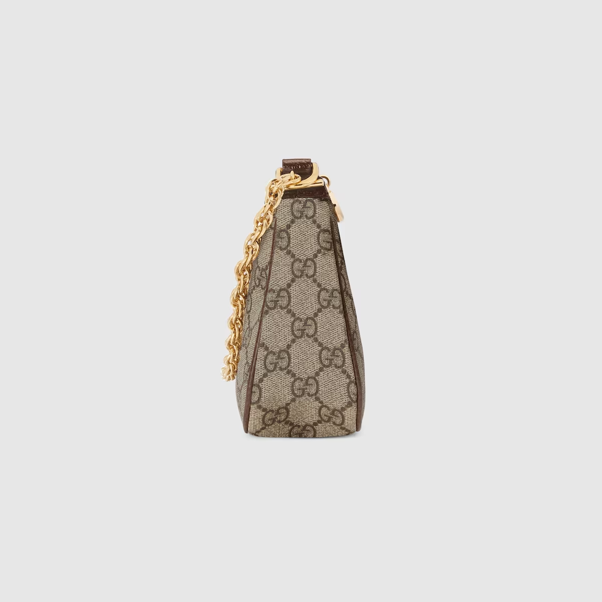 GUCCI  Ophidia small handbag in beige and ebony Supreme