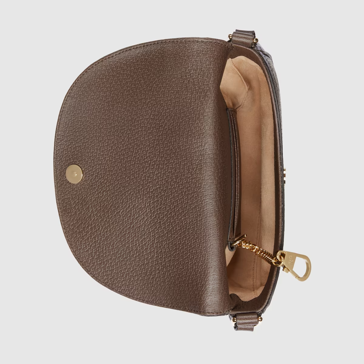 GUCCI Ophidia mini GG shoulder bag in beige and ebony Supreme