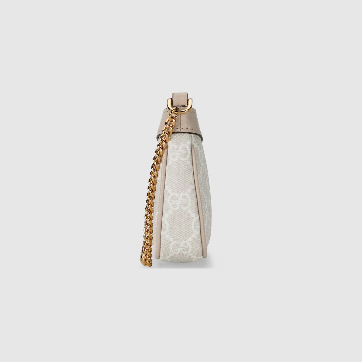 GUCCI Ophidia mini bag in beige and white Supreme