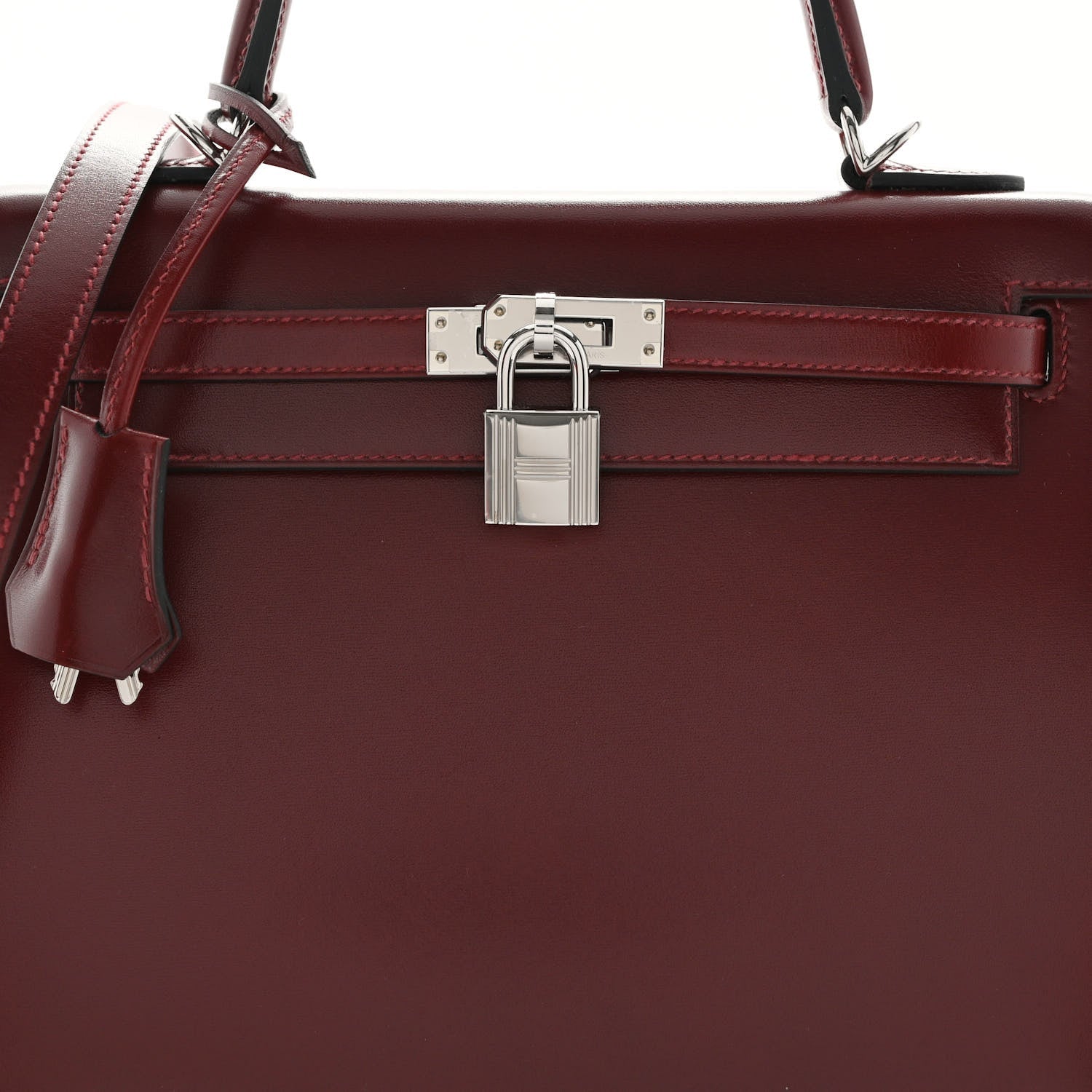 HERMES BOX KELLY SELLIER 25 ROUGE H