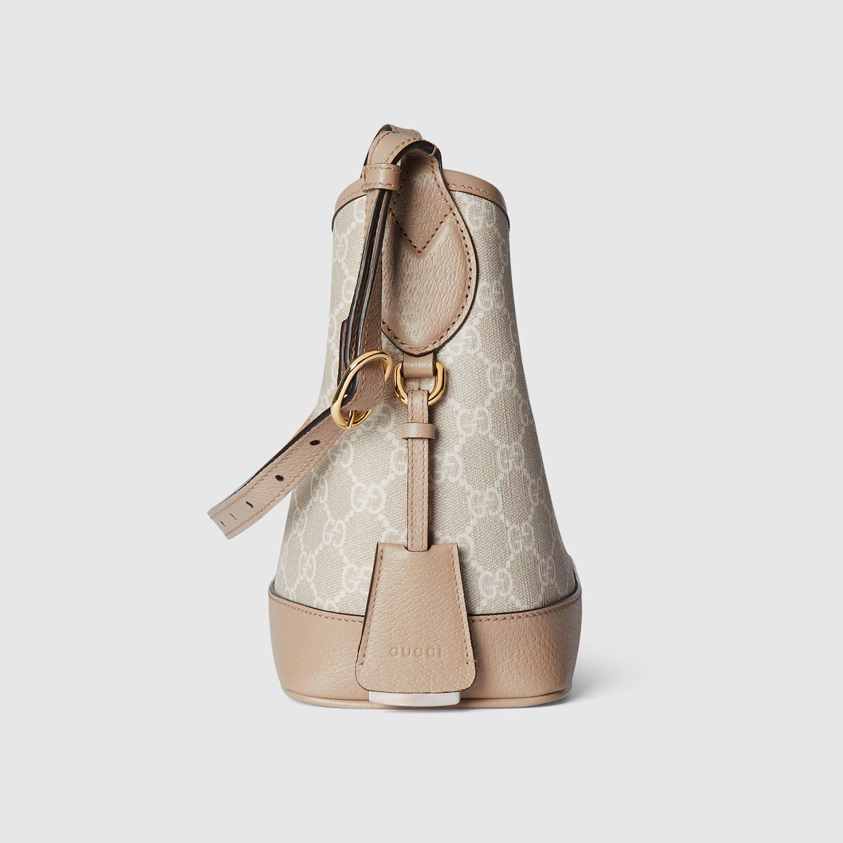 GUCCI Ophidia GG small shoulder bag in beige and white GG Supreme