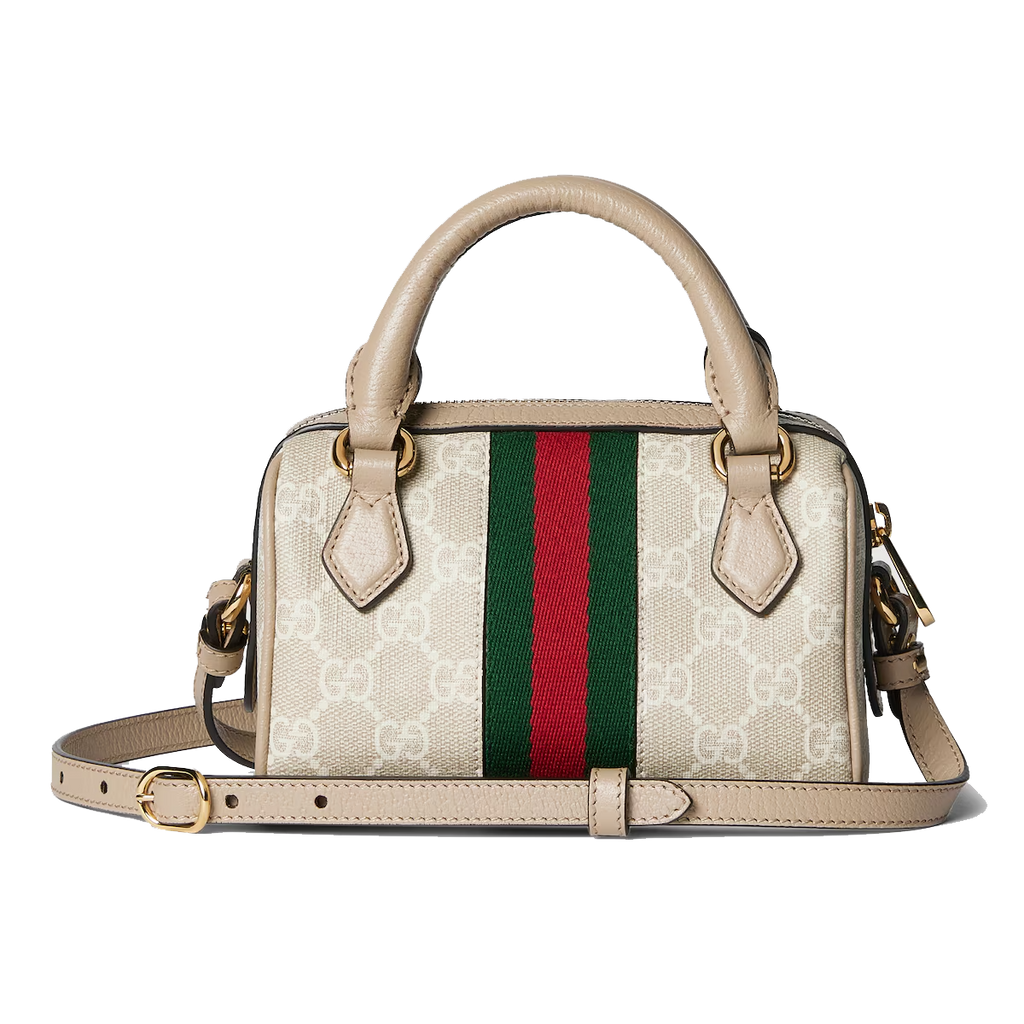 Ophidia super mini bag in beige and oatmeal Supreme