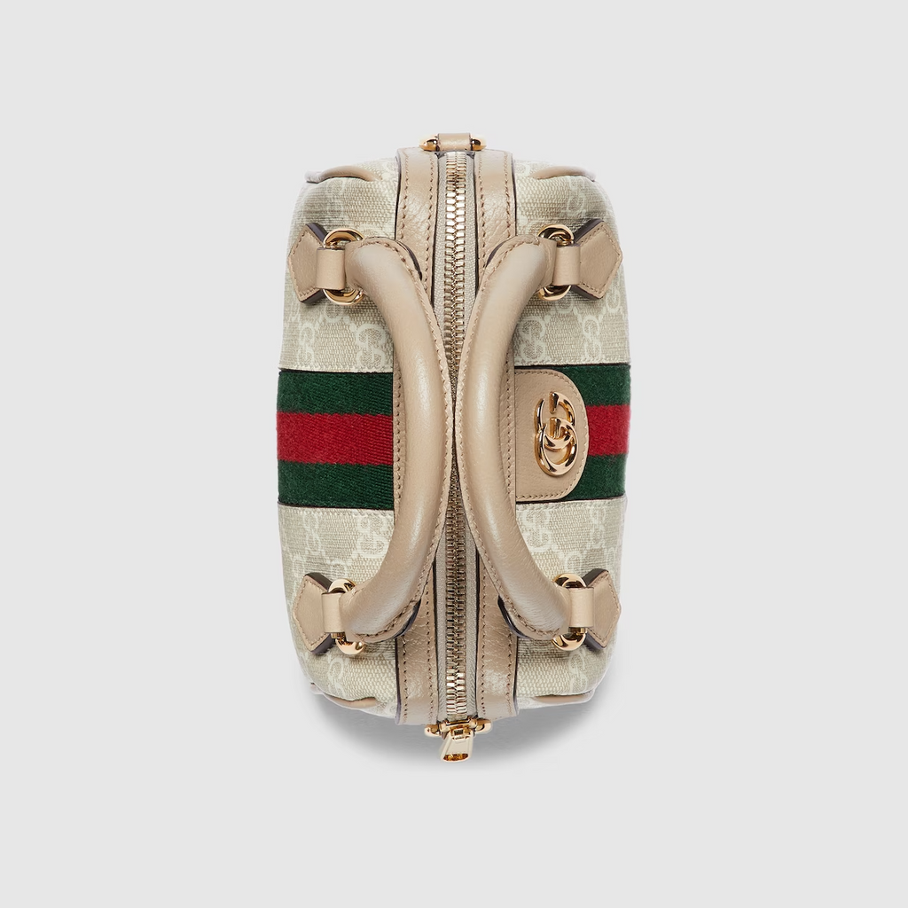 Ophidia super mini bag in beige and oatmeal Supreme