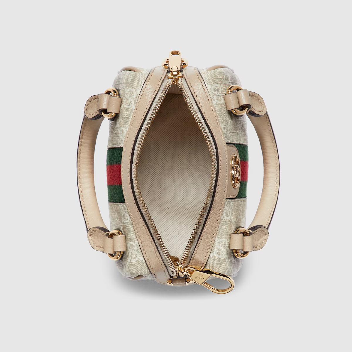 Ophidia super mini bag in beige and oatmeal Supreme