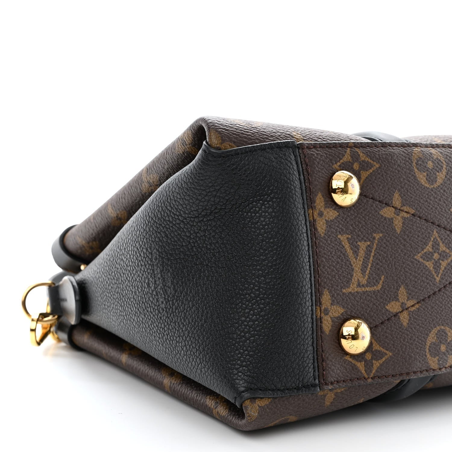 LOUIS VUITTON Monogram Soufflot BB Black
