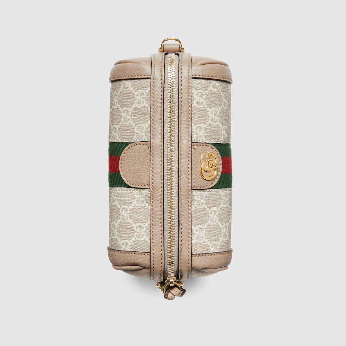 Ophidia mini shoulder bag in beige and white Supreme