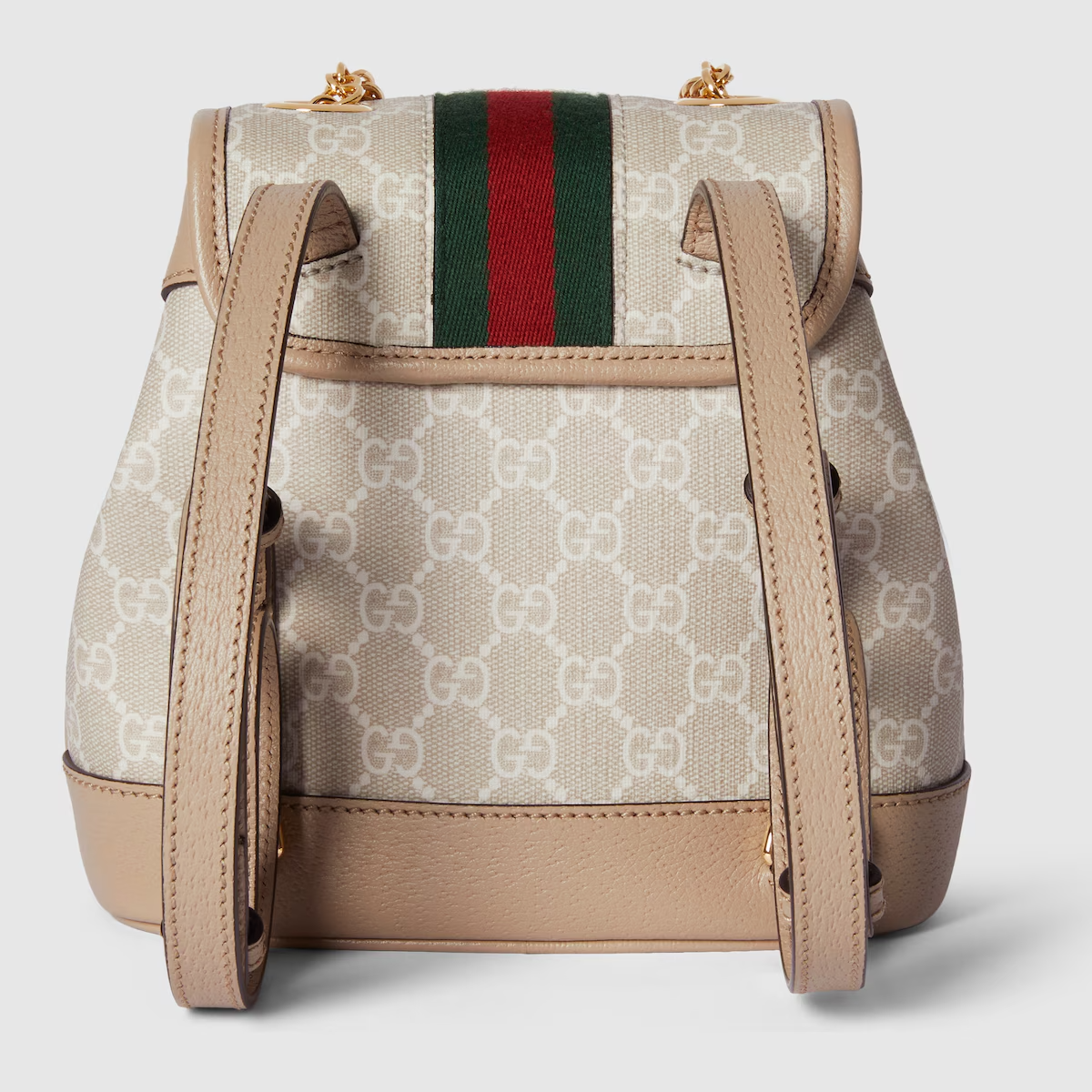 GUCCI Ophidia mini backpack in beige and white GG Supreme