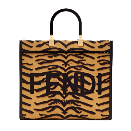 Fendi Women Sunshine Medium Shopper Bag from the Spring Festival Capsule Collection