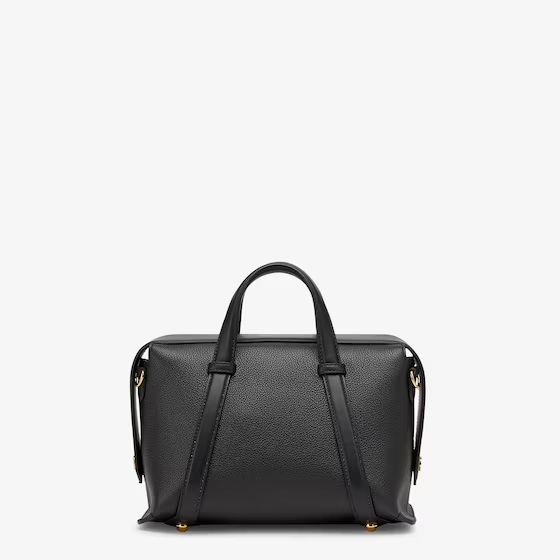 Fendi Boston 365 - Black leather bag