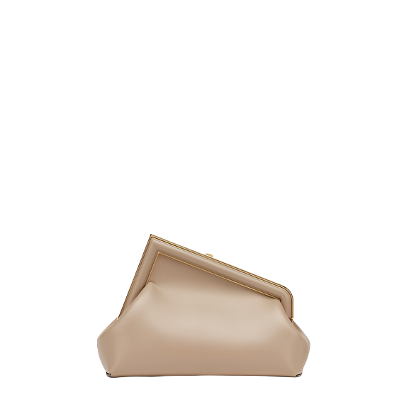 Fendi First Small - Dove grey leather bag