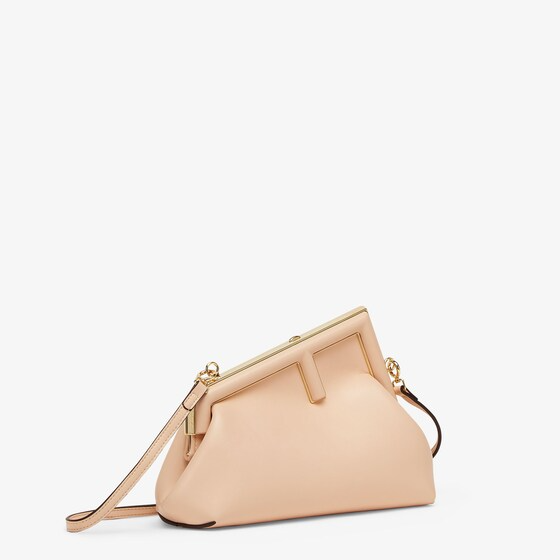 Fendi First Small - Pink leather bag